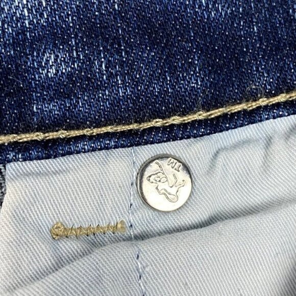 Parasuco Men's Blue 9HRIKER Distressed Stone Wash Slim Jeans US 38 x 34 - Picture 14 of 16